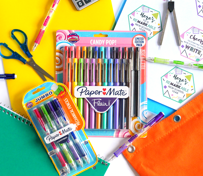 Paper mate and box tops for education