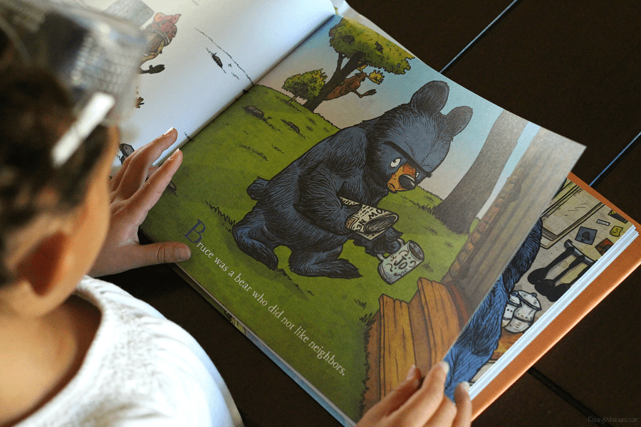Bruce's big storm children's book review