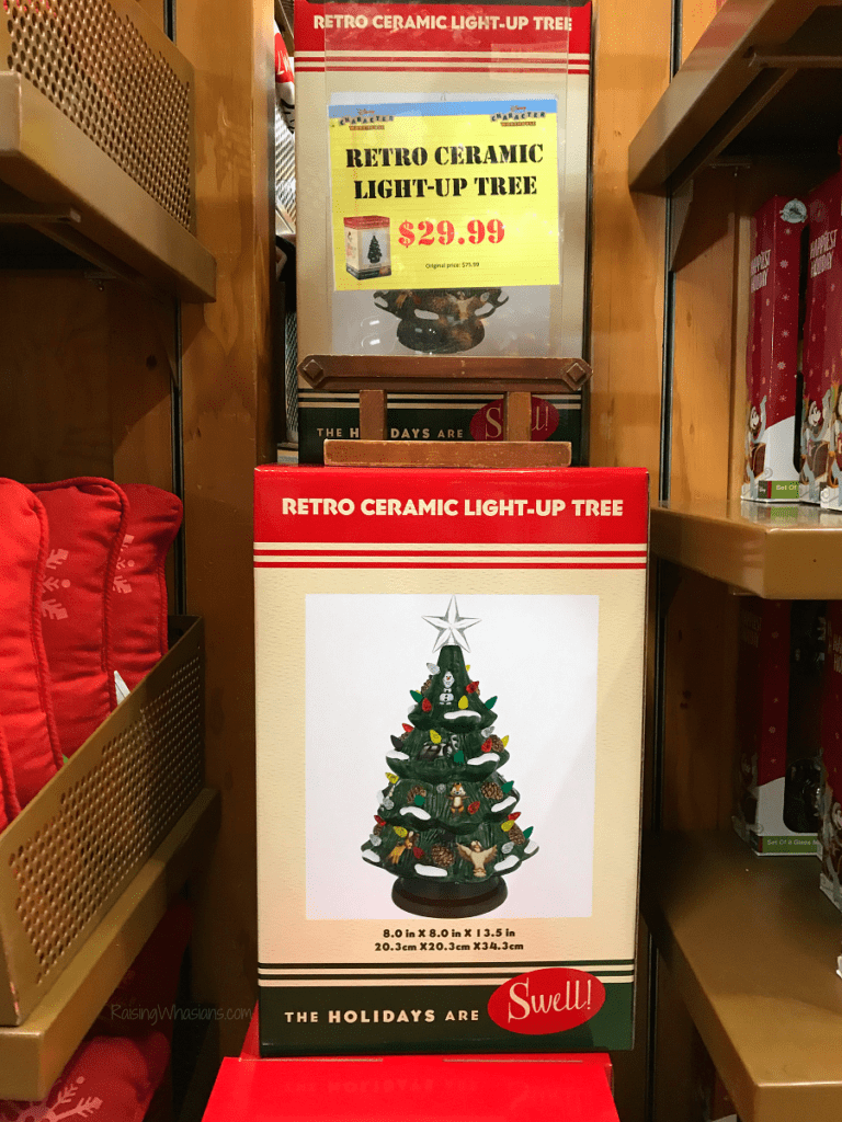 Disney outlet holiday merchandise
