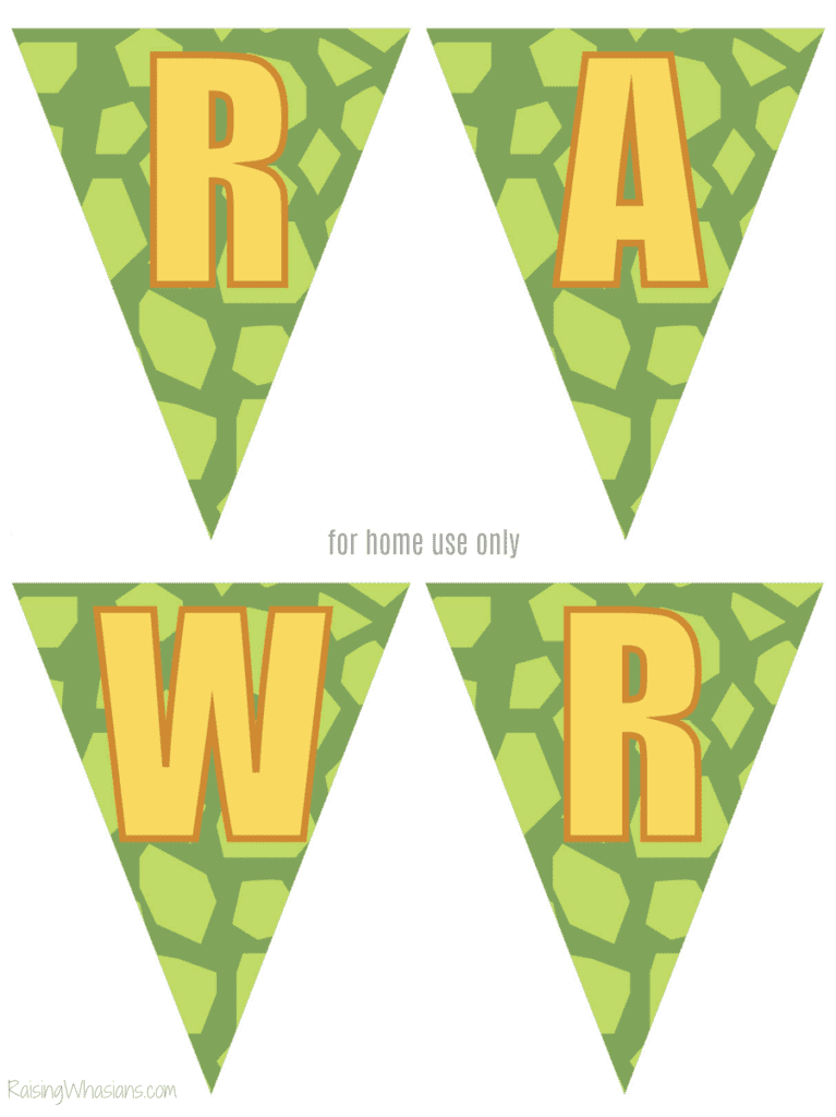 Free gigantosaurus party banner Free gigantosaurus party banner