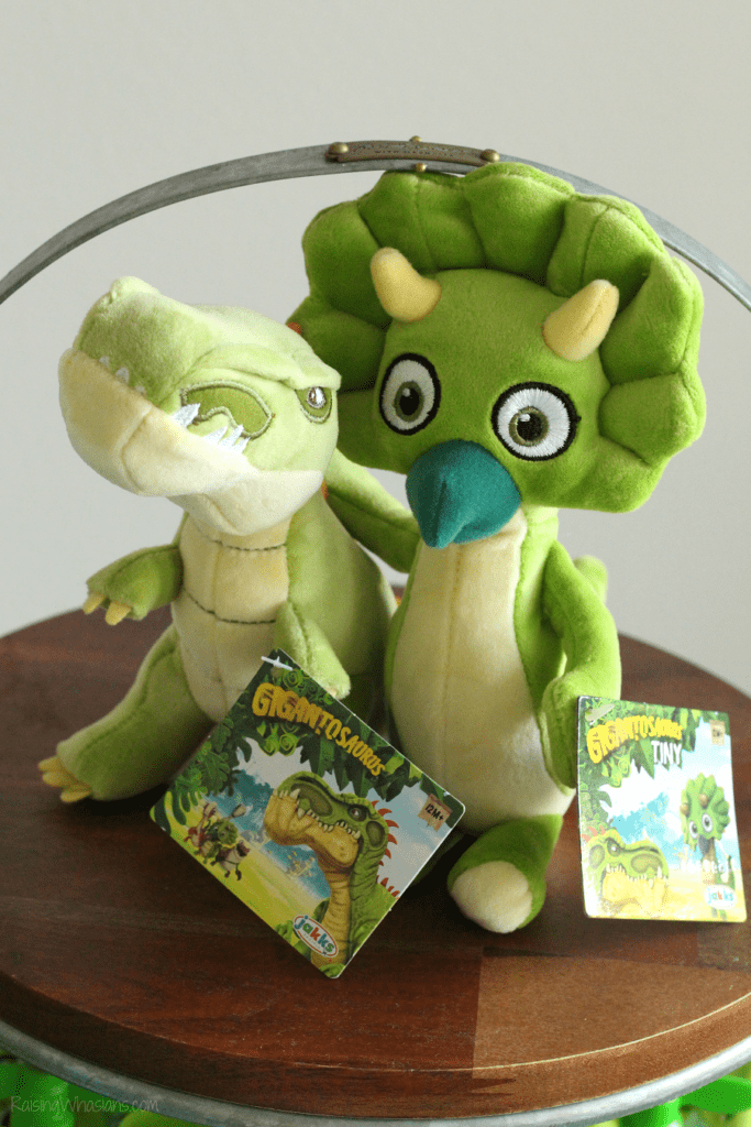 Gigantosaurus plushes Gigantosaurus plushes