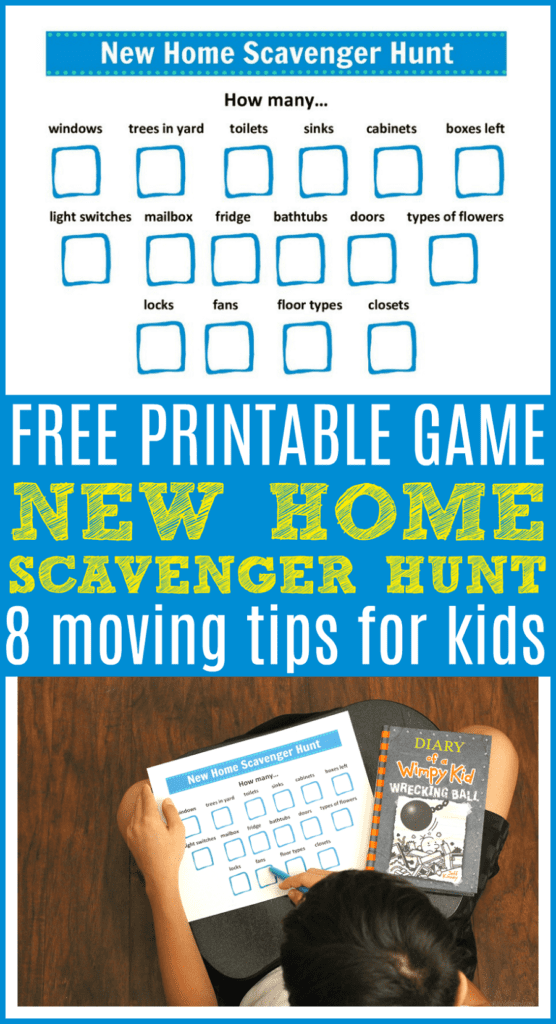Free printable scavenger hunt game
