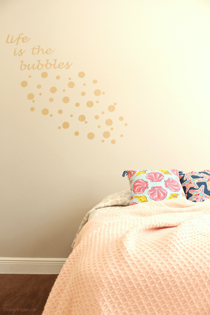 Life is the bubbles wall decal diy Life is the bubbles wall decal diy