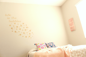 Little mermaid wall decal diy