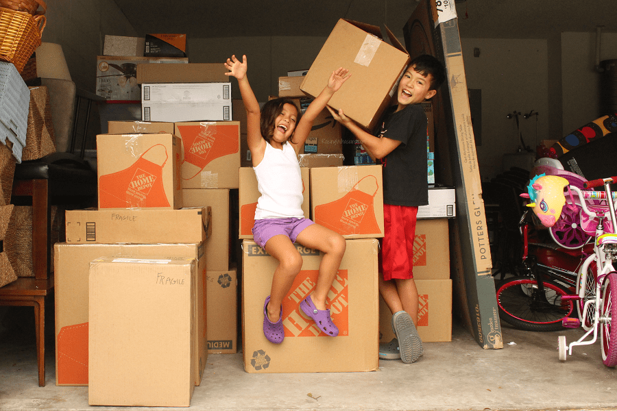 Tips for moving with kids
