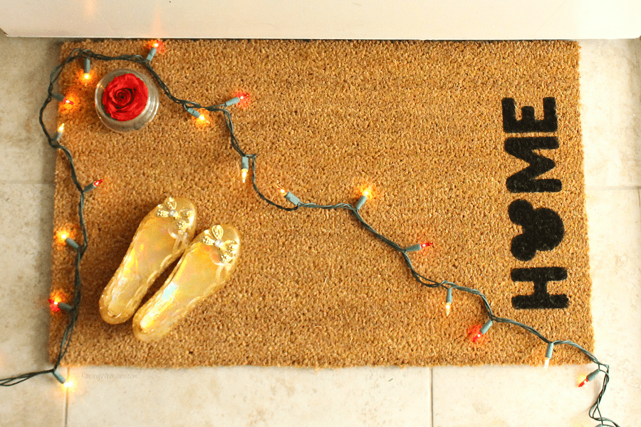 DIY Disney door mat DIY Disney door mat