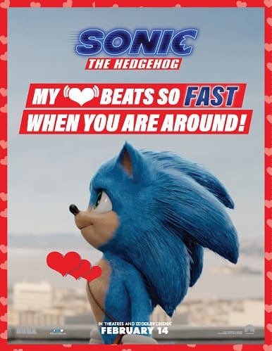 Free sonic valentine cards Free sonic valentine cards