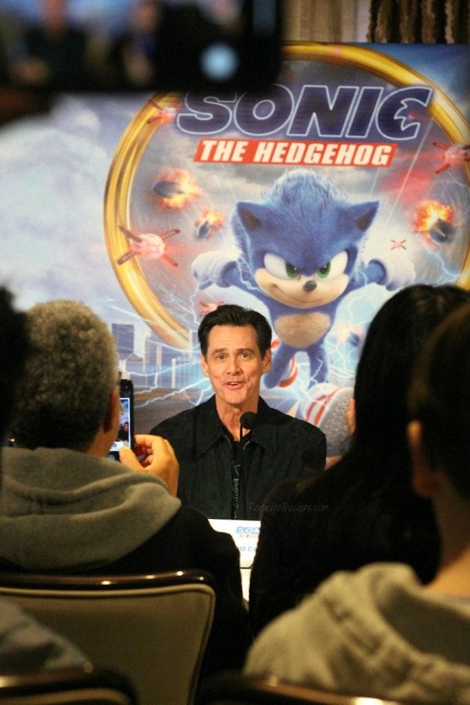 Jim Carrey sonic the hedgehog interview Jim Carrey sonic the hedgehog interview