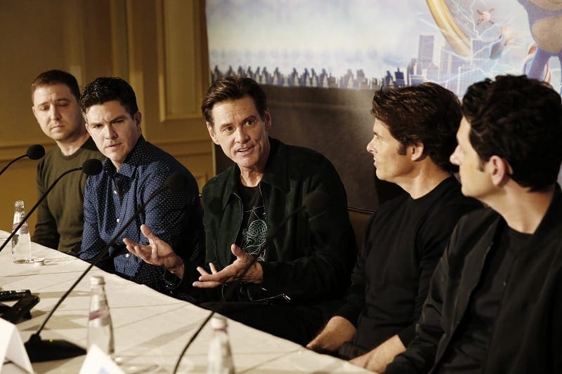 Sonic the hedgehog Jim Carrey interview Sonic the hedgehog Jim Carrey interview