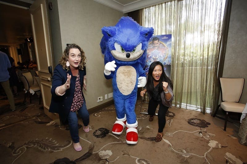 Sonic the hedgehog press conference Sonic the hedgehog press conference