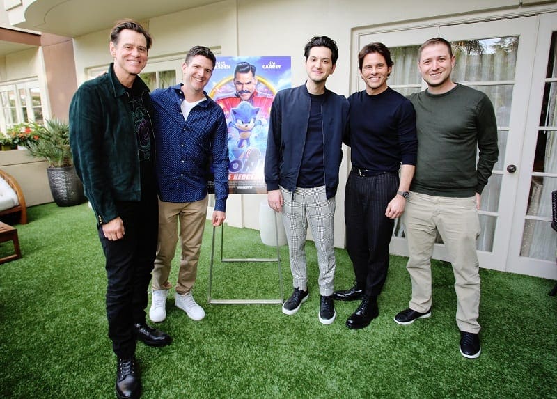 Sonic the hedgehog press day Sonic the hedgehog press day
