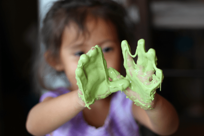 Edible slime for toddlers Edible slime for toddlers
