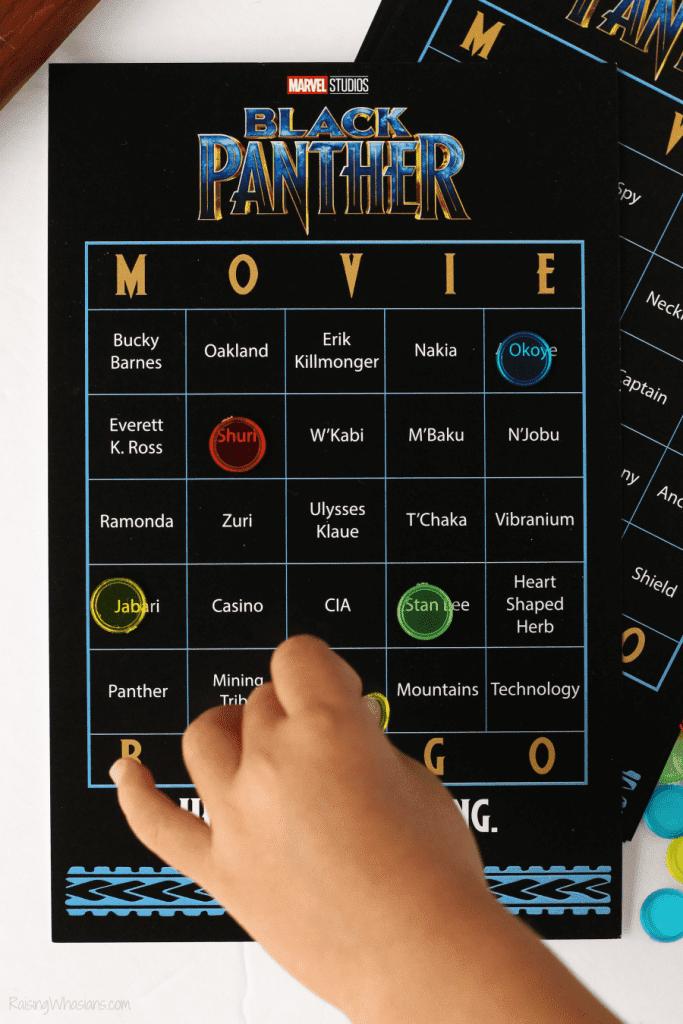 Free black panther bingo game Free black panther bingo game