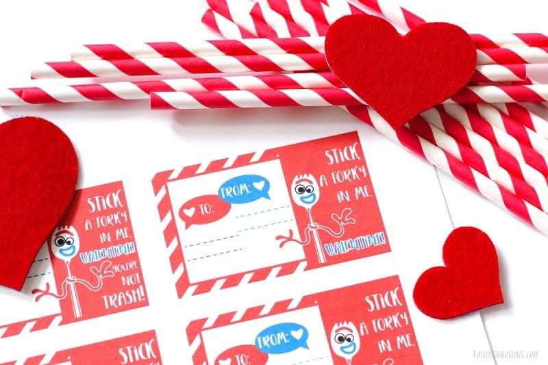 Forky valentines free