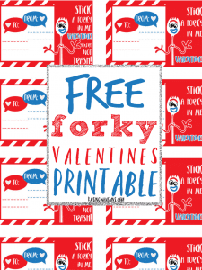 Free Forky valentines