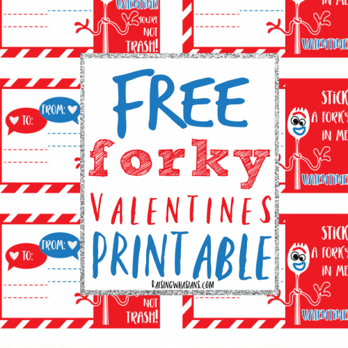 Free Forky valentines