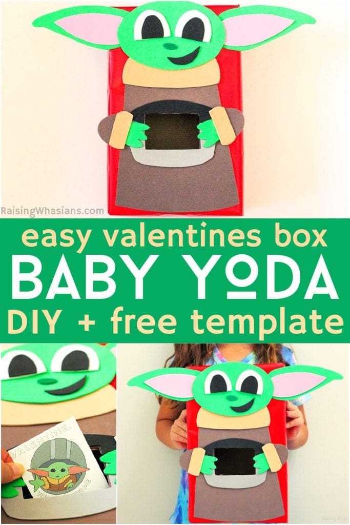 DIY baby Yoda valentine box DIY baby Yoda valentine box