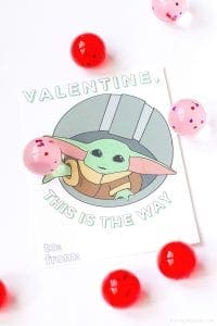 Free Grogu valentines