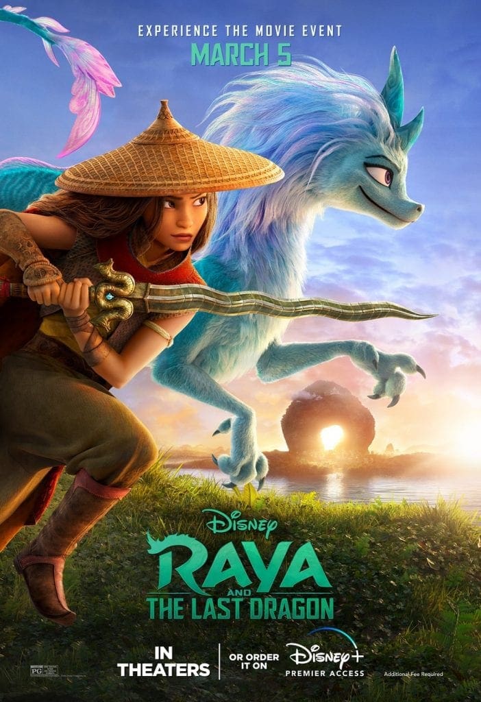 Raya and the last dragon movie poster