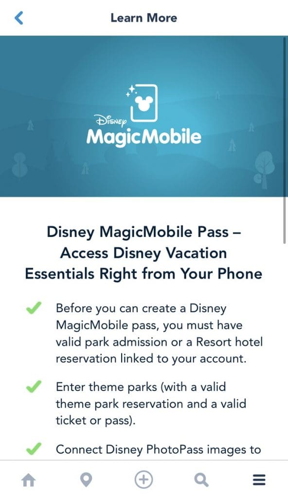 Visiting Disney World Post-Pandemic | 5 Contactless Tips for Your Vacation Disney MagicMobile tips