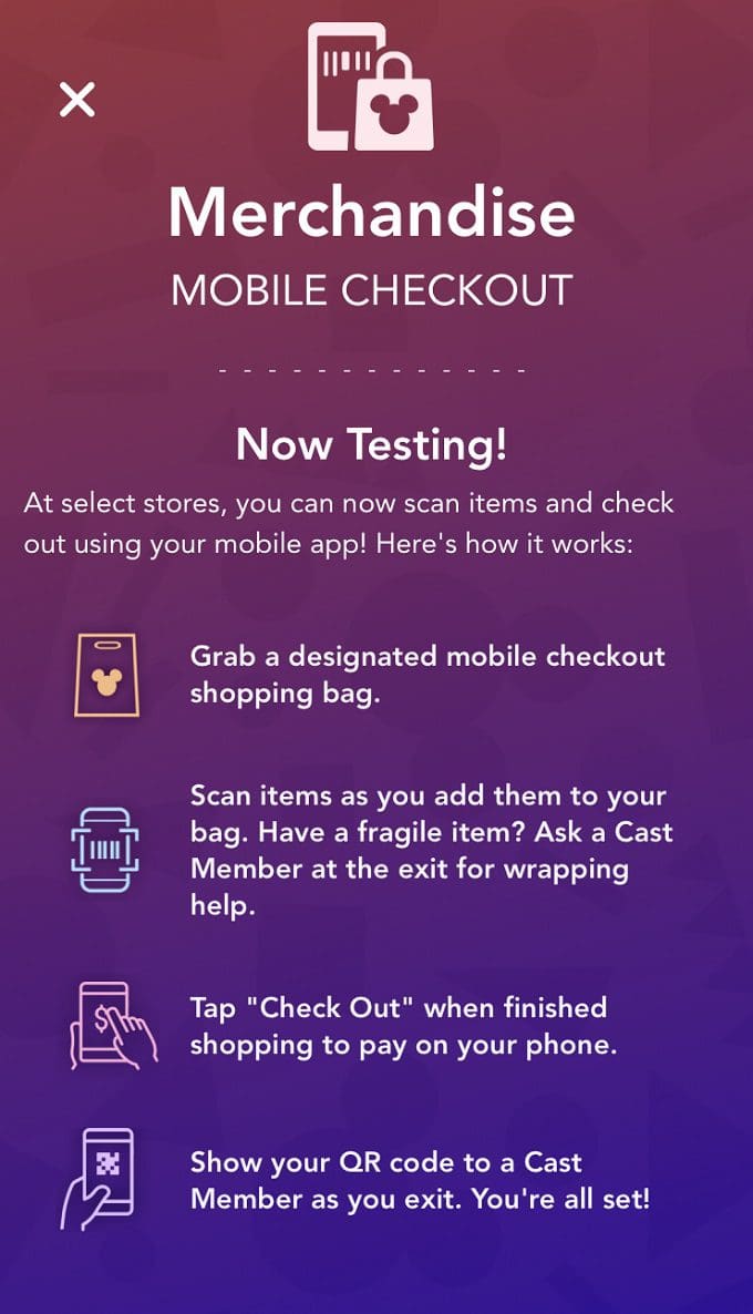 Visiting Disney World Post-Pandemic | 5 Contactless Tips for Your Vacation Disney world mobile checkout
