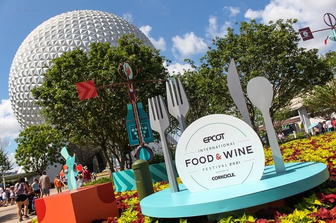 New Epcot food and wine festival booths