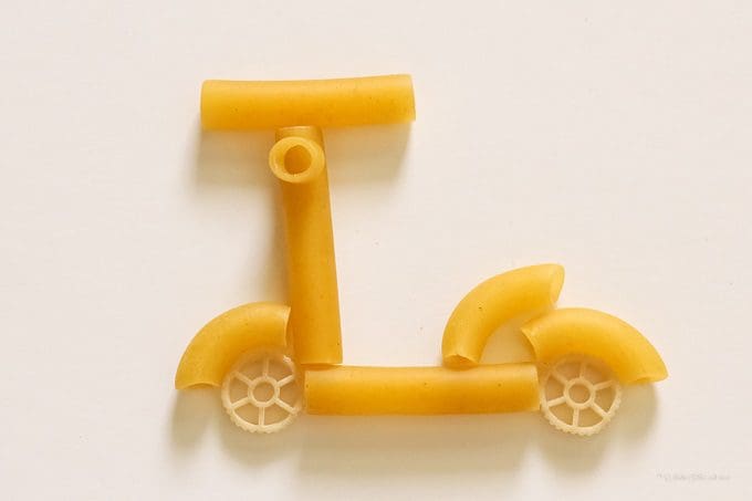Disney Pixar Luca Craft Idea | DIY Pasta Vespa - Raising Whasians Disney Luca craft
