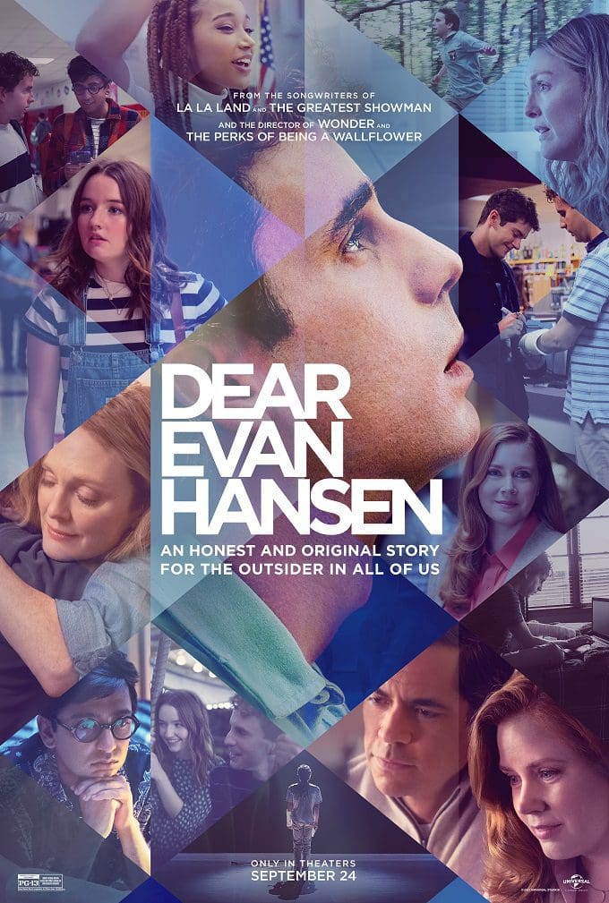 Dear Evan Hansen movie review safe for kids