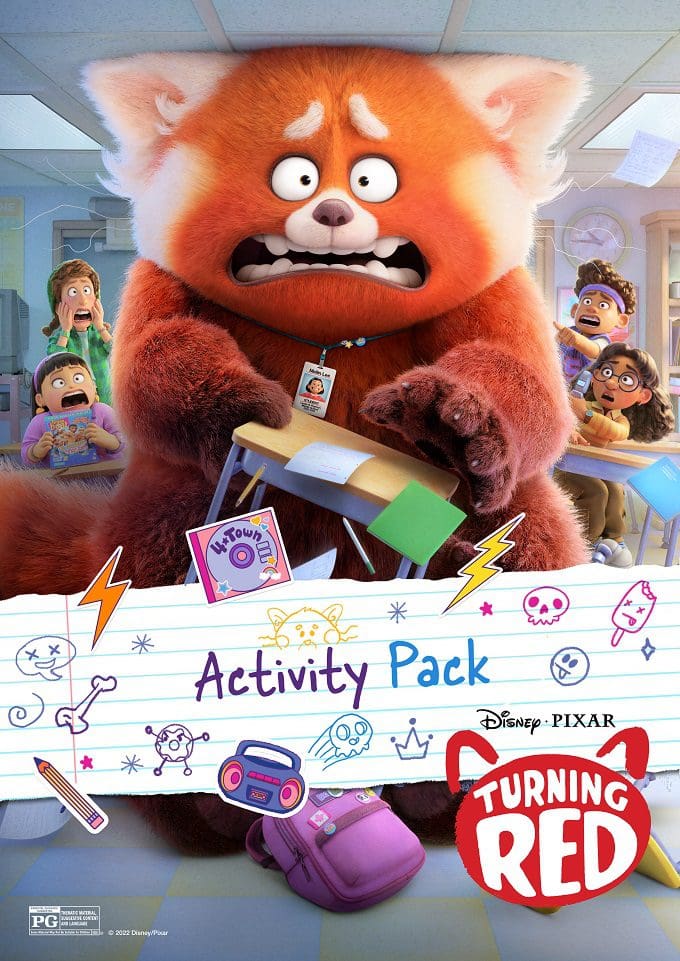 Free turning red kids activities