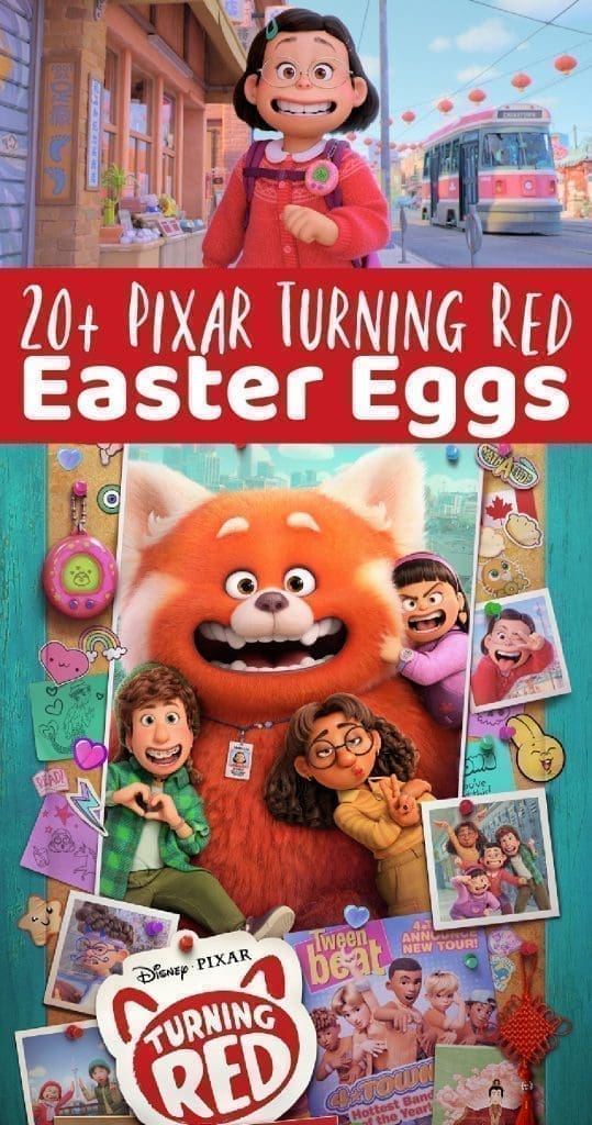 20+ Pixar Easter Eggs in Turning Red That Are BEAR-y Fun to Look For - Raising Whasians Turning Red Easter Eggs