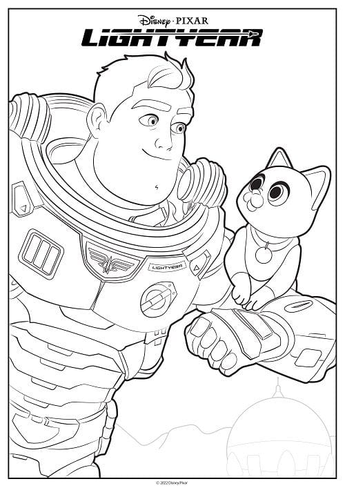 FREE Lightyear Coloring Sheets & Kids Activities - Raising Whasians Free Lightyear coloring