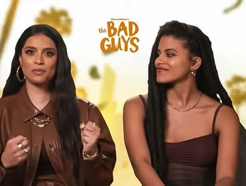 The bad guys interview Lilly Singh Zazie Beetz