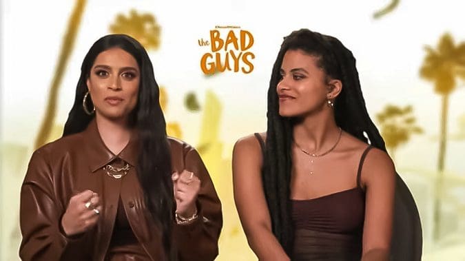 The bad guys interview Lilly Singh Zazie Beetz
