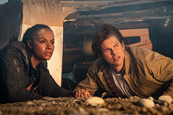 Sonic 2 Easter Eggs | James Marsden & Tika Sumpter Interview - Raising Whasians Tika Sumpter sonic 2 interview