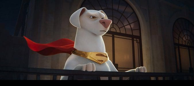 DC League of Super-Pets movie review for kids