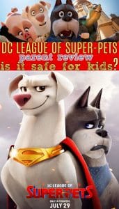 DC League of Super-Pets parent movie review