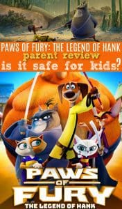 Paws of Fury: The Legend of Hank parents guide
