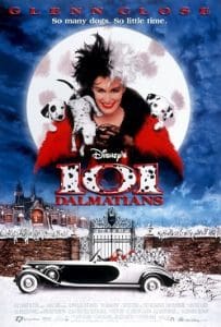 101 Dalmatians movie poster 1996