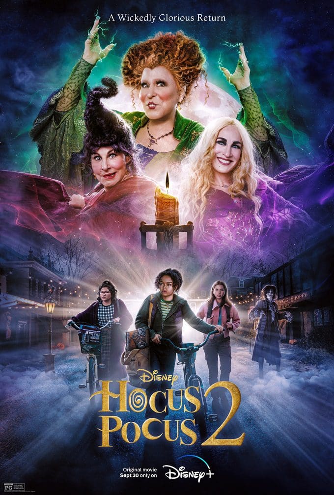 Hocus Pocus 2 movie review safe for kids