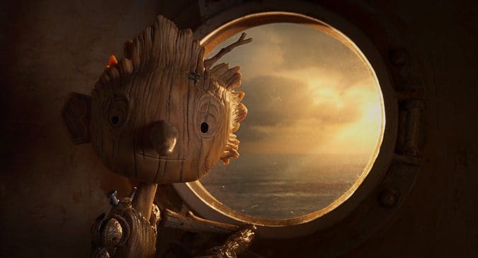 Guillermo del Toro's Pinocchio movie review for kids
