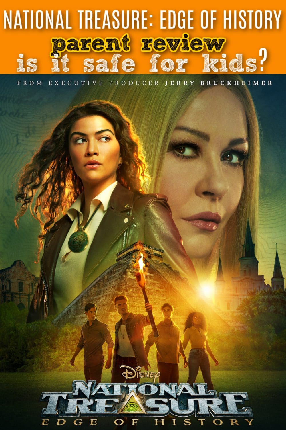 National Treasure: Edge of History parent review