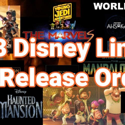 2023 Disney movie line up