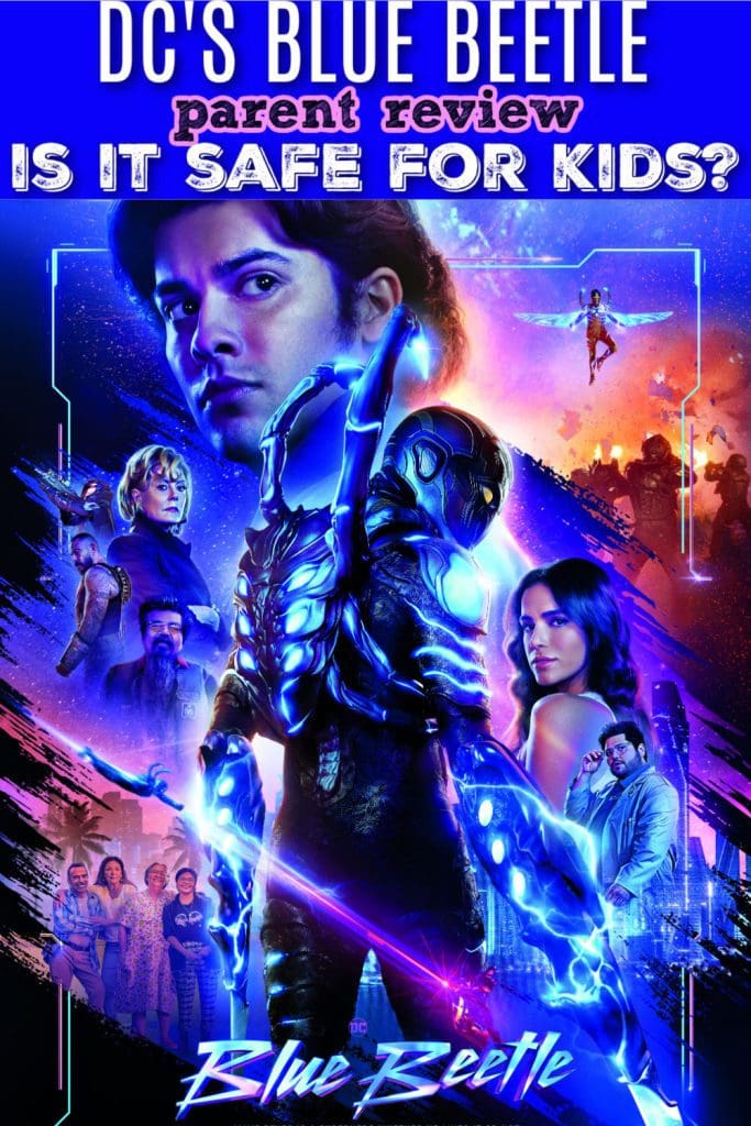 Blue Beetle Movie Review | Safe for Kids? Blue Beetle parent review
