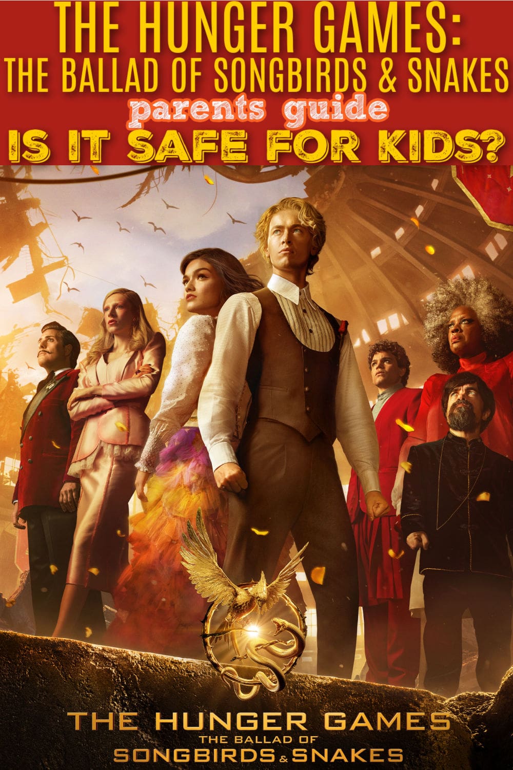 The Hunger Games: The Ballad of Songbirds & Snakes Movie Review | Safe for Kids? Parents Guide - Raising Whasians The Hunger Games: The Ballad of Songbirds and Snakes parent review