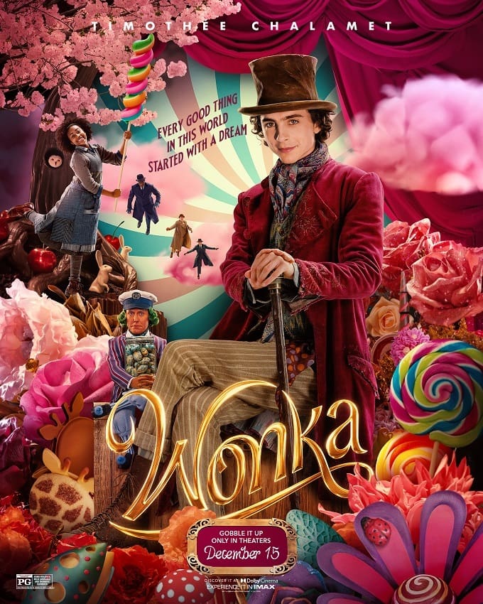 Wonka movie review safe for kids