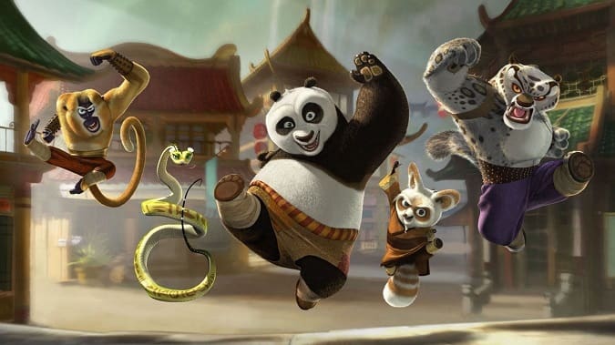 Kung Fu Panda movie screenshot