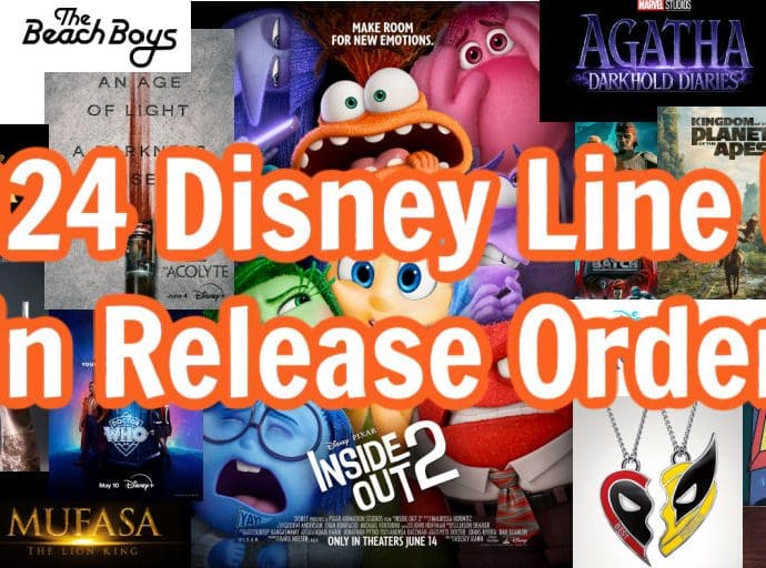 2024 Disney movie line up