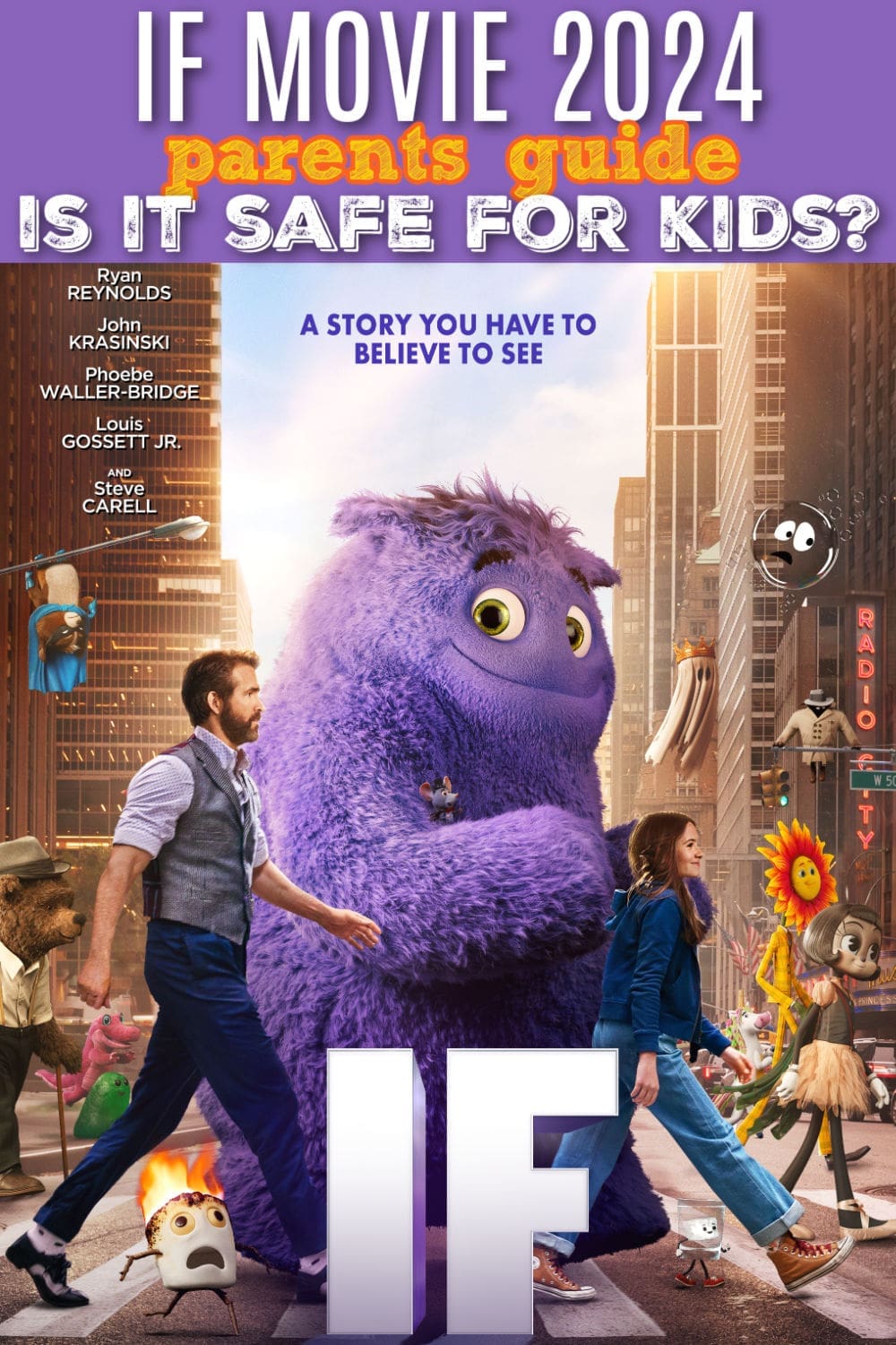 parents guide IF movie 2024