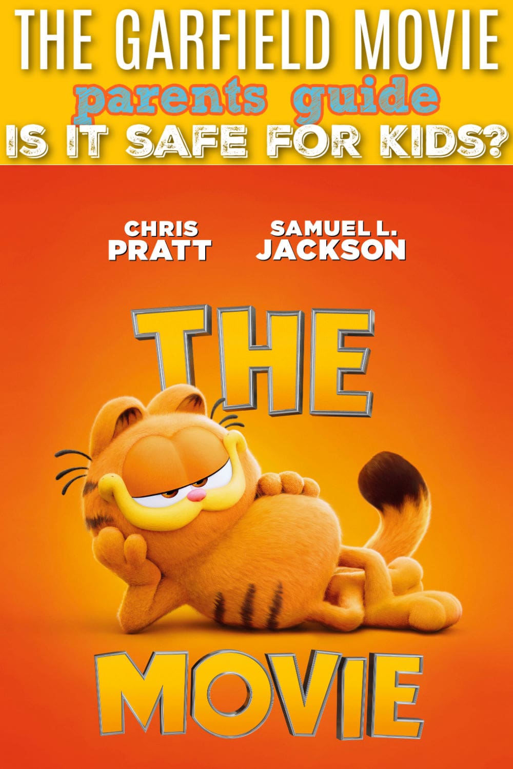 The Garfield Movie Review | Safe for Kids? - Raising Whasians Parents guide The Garfield Movie